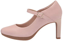 Load image into Gallery viewer, Clarks womens Ambyr Shine Pump, Dusty Rose Leather, 8 US