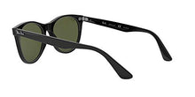 Load image into Gallery viewer, Ray-Ban Men's RB2185 Wayfarer II Sunglasses, Black/Polarized Green, 52 mm