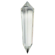 Load image into Gallery viewer, DingSheng Natural Clear Quartz 12 Sided Or 24 Sided Phantom Crystal Wand Point Vogel Wand Inspired Spiritual Reiki Healing and Free Pouch (2.7inches 24 Sided Quartz Wand)