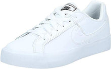 Load image into Gallery viewer, Nike Women's Court Royale AC Sneaker, White/White-Black, 8 Regular US