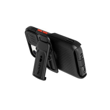 Load image into Gallery viewer, Tech21 Evo Max for iPhone 13 mini – Ultra-Protective and Rugged Phone Case with Holster and 20ft Multi-Drop Protection