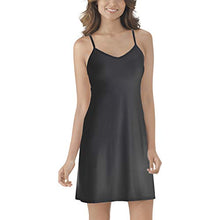 Load image into Gallery viewer, Vanity Fair womens for Under Dresses Full Slip, Tailored - 18" Black, Small US