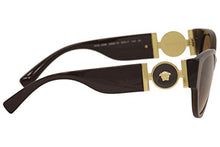 Load image into Gallery viewer, Versace Woman Sunglasses, Brown Lenses Acetate Frame, 56mm