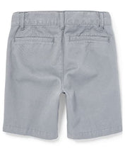 Load image into Gallery viewer, The Children's Place boys Chino Shorts, Storm, 4 husky
