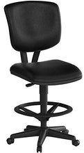 Load image into Gallery viewer, HON Volt Task Stool - Leather Office Stool for Standing Desk, Black (H5705)