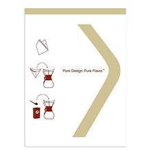 Load image into Gallery viewer, Chemex Bonded Filter - Natural Square - 100 ct - Exclusive Packaging