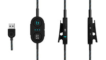 Load image into Gallery viewer, Lenovo Legion H500 PRO 7.1 Surround Sound Gaming Headset, Noise-Cancelling Mic, Memory Foam & PU Leather Earcups, Stainless Steel Headband, PC, PS4, Xbox One, Nintendo Switch, GXD0T69864, Black