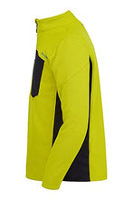 Load image into Gallery viewer, Spyder Men's Standard Bandit Half Zip Mid-Layer Jacket, Citron, Large