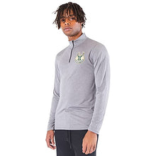 Load image into Gallery viewer, Ultra Game NBA Men's Quarter Zip Long Sleeve Pullover T-Shirt