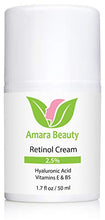 Load image into Gallery viewer, Retinol Cream for Face 2.5% with Hyaluronic Acid & Vitamins E & B5, 1.7 fl. oz.