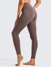 Load image into Gallery viewer, CRZ YOGA Women's Naked Feeling Workout Leggings 25 Inches - 7/8 High Waist Yoga Tight Pants Purple Taupe Medium