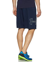 Load image into Gallery viewer, Under Armour Men's Tech Graphic Shorts , Academy Blue (409)/Steel , Large