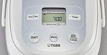 Load image into Gallery viewer, Tiger Corporation JBX-B10U Rice Cooker, 5.5-Cup, White