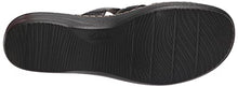 Load image into Gallery viewer, Clarks Women's Merliah Karli Sandal, Black Leather, 8
