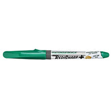 Load image into Gallery viewer, Ticonderoga RediSharp Plus Low Odor Permanent Markers, Fine Point, Green, 12-Pack (98204)