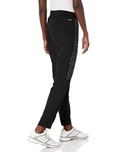 Load image into Gallery viewer, adidas Women's Standard AEROREADY Sereno Cut 3-Stripes Slim Tapered Tracksuit Bottoms, Black/Grey/White, Small