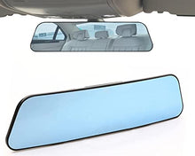 Load image into Gallery viewer, Rear View Mirror, Kitbest Universal Anti Glare Car Interior Rearview Mirror, Panoramic Rear View Mirror – Clip On – Wide Angle – Convex - for Car SUV Trucks (11.8” L X 2.9” H)