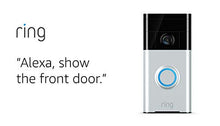 Load image into Gallery viewer, Ring Video Doorbell (1st Gen) – 720p HD video, motion activated alerts, easy installation – Satin Nickel