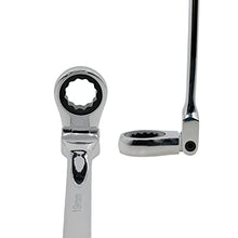 Load image into Gallery viewer, Metric 12 Sizes Extra Long Gear Ratcheting Wrench Set, 8mm-19mm, Made of Chrome Vanadium Steel, Rotatable head