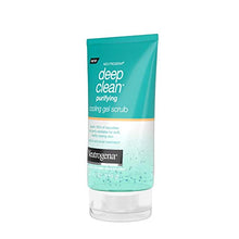 Load image into Gallery viewer, Neutrogena Deep Clean Purifying Cooling Gel and Exfoliating Face Scrub, 4.2 oz