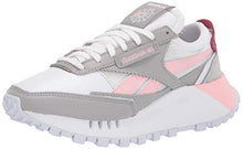 Load image into Gallery viewer, Reebok Kids' Classic Legacy Sneaker, Stark Grey/White/Urban Maroon, 5 M US