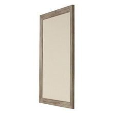 Load image into Gallery viewer, DesignOvation Beatrice Framed Pinboard, 23X29, Rustic Brown
