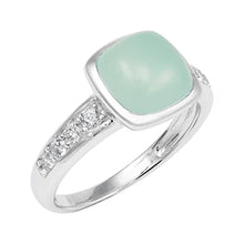Load image into Gallery viewer, Silpada 'Double Take' Chalcedony Ring in Sterling Silver, Size 9, Size 9