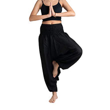 Load image into Gallery viewer, B BANGKOK PANTS Women's Harem Pants Jumpsuit Hippie Clothes (Bohorose Pink, One Size)
