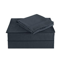 Load image into Gallery viewer, YANBING Twin Bed Sheets Set 3 Piece, Bed Sheet Set 1800 Brushed Soft Microfiber, 16 Inch Extra Deep Pocket, Wrinkle & Fade Resistant, Breathable, Hypoallergenic (Twin, Black)