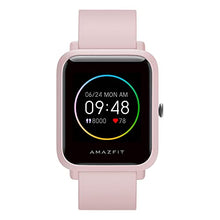 Load image into Gallery viewer, Amazfit Bip S Lite Smart Watch Fitness Tracker for Women, 30 Days Battery Life, 1.28”Always-on Display, 14 Sports Modes, Heart Rate & Sleep Monitor, 5 ATM Waterproof, for Android Phone iPhone(Pink)