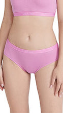 Load image into Gallery viewer, Calvin Klein Women's Pure Ribbed Hipster Panty, Lilac RAIN, X-Large