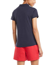 Load image into Gallery viewer, Nautica Women's 3-Button Short Sleeve Breathable 100% Cotton Polo Shirt, Navy, X-Large