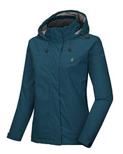 Load image into Gallery viewer, Little Donkey Andy Women’s Waterproof Rain Jacket Lightweight Outdoor Windbreaker Rain Coat Shell for Hiking, Travel Blue XXL