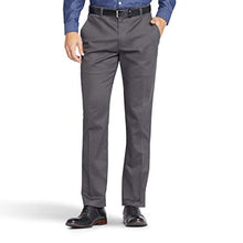 Load image into Gallery viewer, Lee Men's Total Freedom Stretch Slim Fit Flat Front Pant, Charcoal, 30W x 29L