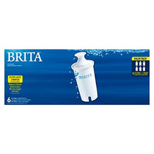 Load image into Gallery viewer, Brita Standard Water Filter, Standard Replacement Filters for Pitchers and Dispensers, BPA Free, 6 Count