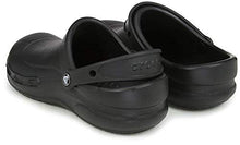 Load image into Gallery viewer, Crocs Unisex Bistro Work Clog, Black, 9 US Men / 11 US Women