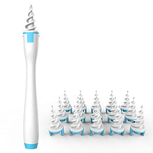 Load image into Gallery viewer, 2022 Spiral Ear Wax Removal Tool, Ear Cleaner kit Q-Grips Earwax Remover with 16 Pcs Soft Replacement Tips Suitable for Adult & Kids (Blue)