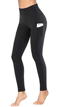 Load image into Gallery viewer, Fengbay High Waist Yoga Pants, Pocket Yoga Pants Tummy Control Workout Running 4 Way Stretch Yoga Leggings Black