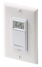 Load image into Gallery viewer, Honeywell Home 7-Day Programmable Light Switch Timer, Energy Saving, up to 7 On-and-Off Programs, (RPLS730B)