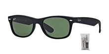 Load image into Gallery viewer, Ray Ban RB2132 622 55M Black Rubber/Green+FREE Complimentary Eyewear Care Kit