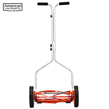 Load image into Gallery viewer, American Lawn Mower Company 1204-14 14-Inch 4-Blade Push Reel Lawn Mower, Red