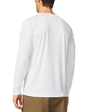 Load image into Gallery viewer, BALEAF Men's Long Sleeve Shirts Lightweight UPF 50+ Sun Protection SPF T-Shirts Fishing Hiking Running White Size M