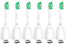 Load image into Gallery viewer, Aoremon Replacement Toothbrush Heads for Philips Sonicare E-Series HX7022/66, 6pack, Fit Sonicare Essence, Xtreme, Elite, Advance, and CleanCare Electric Toothbrush with Hygienic Cap