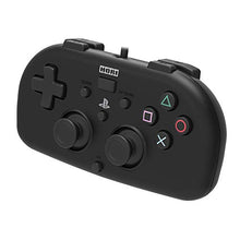 Load image into Gallery viewer, PS4 Mini Wired Gamepad (Black) by HORI - Officially Licensed by Sony