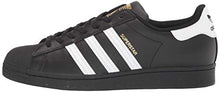 Load image into Gallery viewer, adidas Originals mens Superstar Sneaker, Core Black/White/Core Black, 8.5 US