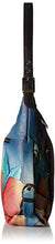 Load image into Gallery viewer, Anna by Anuschka Hand Painted Leather Women's Shoulder HOBO, Midnight Floral