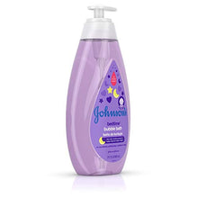 Load image into Gallery viewer, Johnson's Bedtime Baby Bubble Bath with Relaxing & Soothing NaturalCalm Aromas, Hypoallergenic, Gentle & Tear-Free Nighttime Bubble Bath for Babies, Kids & Toddlers, 27.1 fl. oz