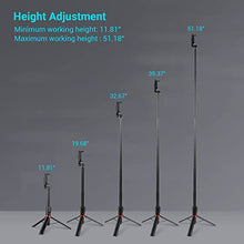 Load image into Gallery viewer, simorr Portable Selfie Stick Tripod with Bluetooth 3375+SmallRig Cold Shoe Mount Adapter (2pcs Pack) with 1/4"-20 Thread for Camera Cage Flash LED Moniter - 2060