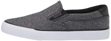 Load image into Gallery viewer, Lugz Men's Clipper Sneaker, Black/White Chambray, 10 M US