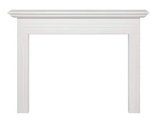 Load image into Gallery viewer, Pearl Mantels 510-48 Newport 48-Inch Fireplace Mantel Surround with Medium Density Fiberboard, White